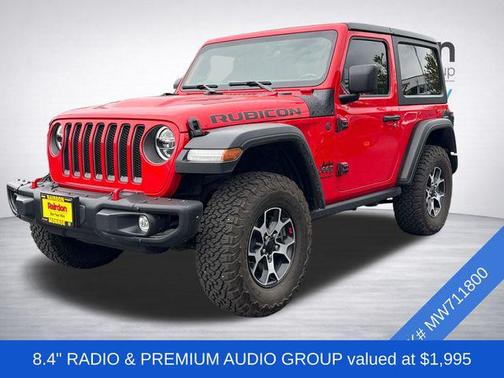 Firecracker Red Clearcoat 2021 Jeep Wrangler Rubicon