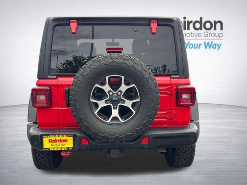 Firecracker Red Clearcoat 2021 Jeep Wrangler Rubicon