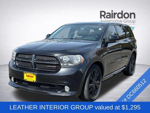 Brilliant Black Crystal Pearlcoat 2013 Dodge Durango R/T