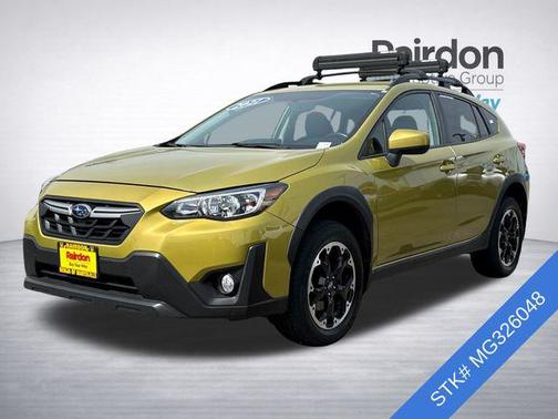 Plasma Yellow Pearl 2021 Subaru Crosstrek Premium