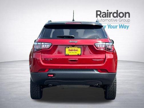 Red Hot Pearlcoat 2026 Jeep Compass Trailhawk