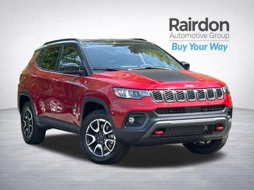 Red Hot Pearlcoat 2026 Jeep Compass Trailhawk
