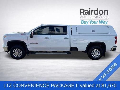 Summit White 2021 Chevrolet Silverado 2500 LTZ