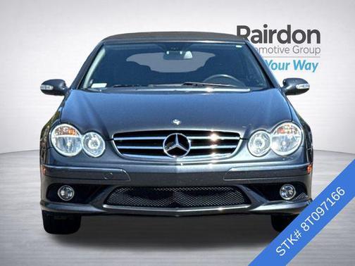 Steel Grey Metallic 2008 Mercedes-Benz CLK-Class Base
