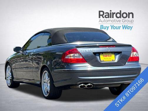Steel Grey Metallic 2008 Mercedes-Benz CLK-Class Base