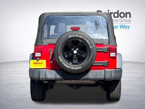 Firecracker Red Clear Coat 2015 Jeep Wrangler Sport