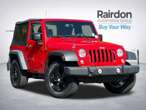 Firecracker Red Clear Coat 2015 Jeep Wrangler Sport