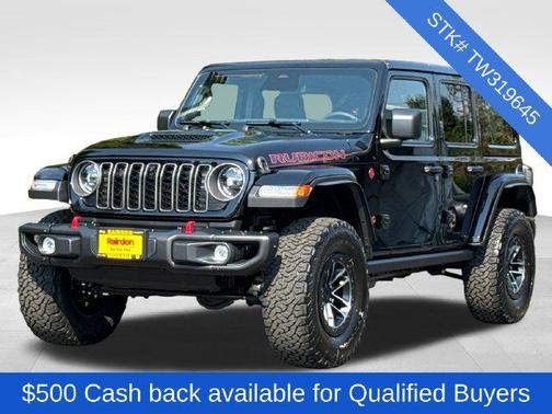Black Clearcoat 2026 Jeep Wrangler Rubicon