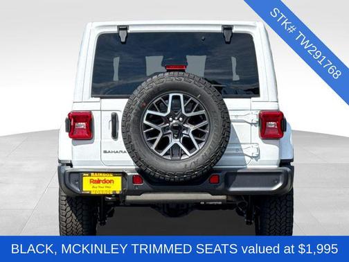 Bright White Clearcoat 2026 Jeep Wrangler 4-Door Sahara 4x4