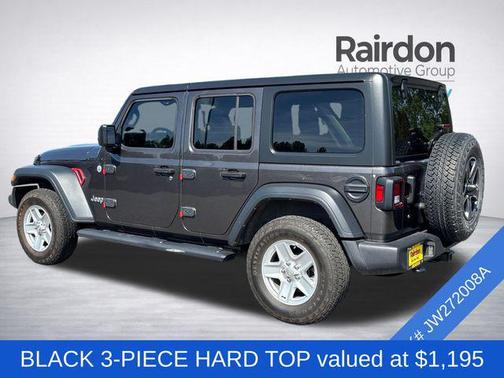 Granite Crystal Metallic Clearcoat 2018 Jeep Wrangler Unlimited Sport