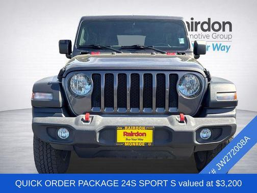 Granite Crystal Metallic Clearcoat 2018 Jeep Wrangler Unlimited Sport