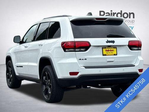 Bright White Clearcoat 2019 Jeep Grand Cherokee Upland