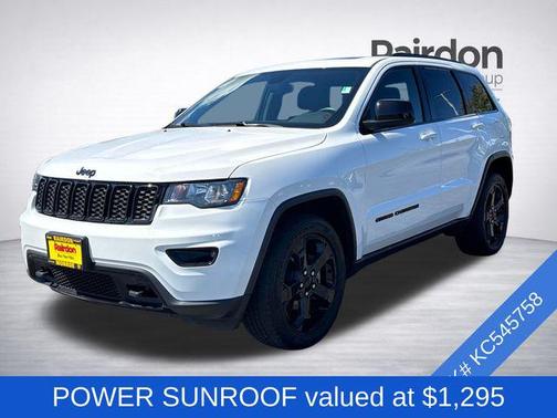 Bright White Clearcoat 2019 Jeep Grand Cherokee Upland