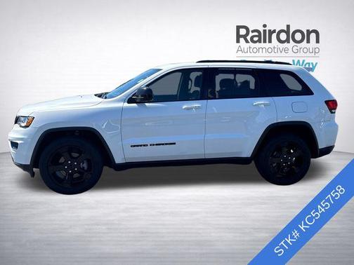 Bright White Clearcoat 2019 Jeep Grand Cherokee Upland