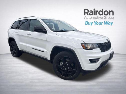 Bright White Clearcoat 2019 Jeep Grand Cherokee Upland