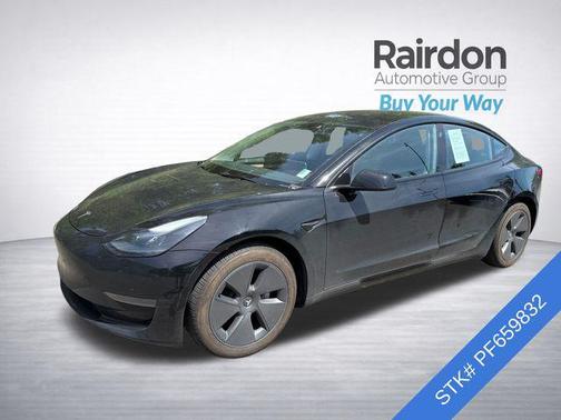 Solid Black 2023 Tesla Model 3 Standard Range