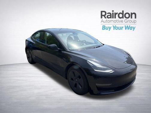 Solid Black 2023 Tesla Model 3 Standard Range