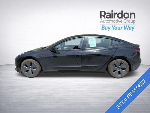 Solid Black 2023 Tesla Model 3 Standard Range