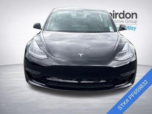 Solid Black 2023 Tesla Model 3 Standard Range