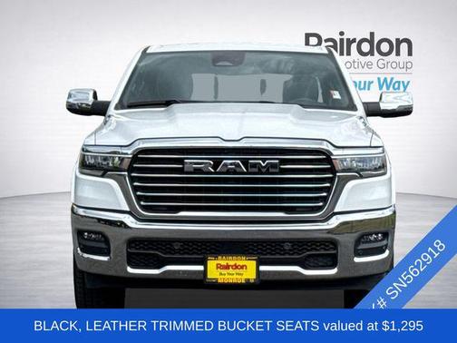Bright White Clearcoat 2025 RAM 1500 Laramie