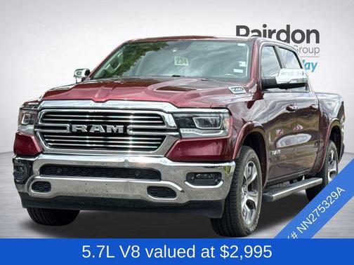 Delmonico Red Pearlcoat 2022 RAM 1500 Laramie