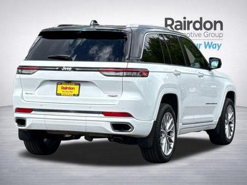 Bright White 2023 Jeep Grand Cherokee Summit
