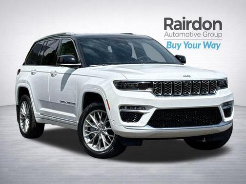 Bright White 2023 Jeep Grand Cherokee Summit