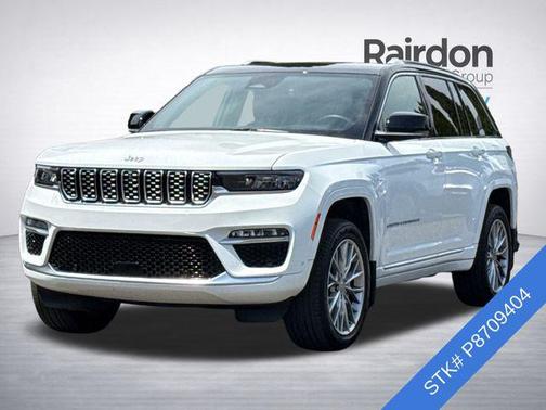 Bright White 2023 Jeep Grand Cherokee Summit