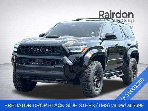 Black 2025 Toyota 4Runner TRD Pro