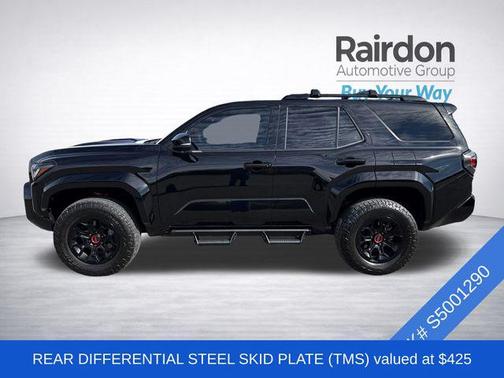 Black 2025 Toyota 4Runner TRD Pro
