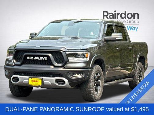 Granite Crystal Metallic Clearcoat 2020 RAM 1500 Rebel