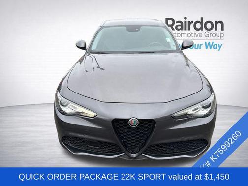 Vesuvio Gray Metallic 2019 Alfa Romeo Giulia Sport