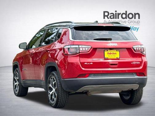 Red Hot Pearlcoat 2024 Jeep Compass Limited