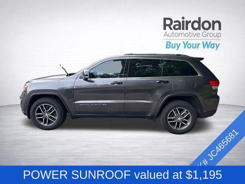 Granite Crystal Metallic Clearcoat 2018 Jeep Grand Cherokee Limited