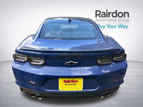 Riverside Blue Metallic 2021 Chevrolet Camaro RWD Coupe LT1