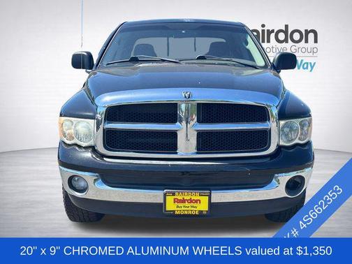 Black Clearcoat 2004 Dodge Ram 1500 SLT Quad Cab