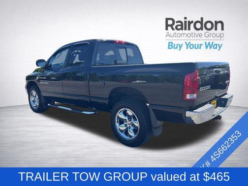 Black Clearcoat 2004 Dodge Ram 1500 SLT Quad Cab