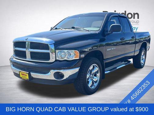 Black Clearcoat 2004 Dodge Ram 1500 SLT Quad Cab