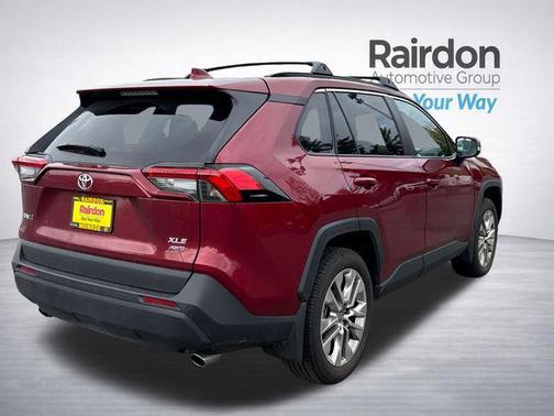 Ruby Flare Pearl 2025 Toyota RAV4 XLE Premium