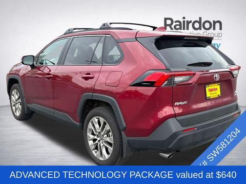 Ruby Flare Pearl 2025 Toyota RAV4 XLE Premium