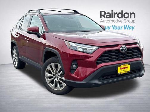 Ruby Flare Pearl 2025 Toyota RAV4 XLE Premium