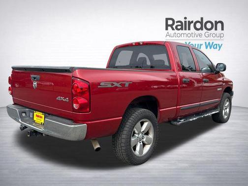 Inferno Red Crystal Pearlcoat 2008 Dodge Ram 1500 ST Quad Cab