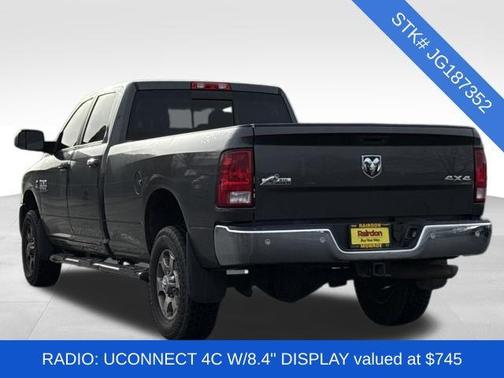 2018 RAM 3500 Big Horn Crew Cab 4x4 8' Box