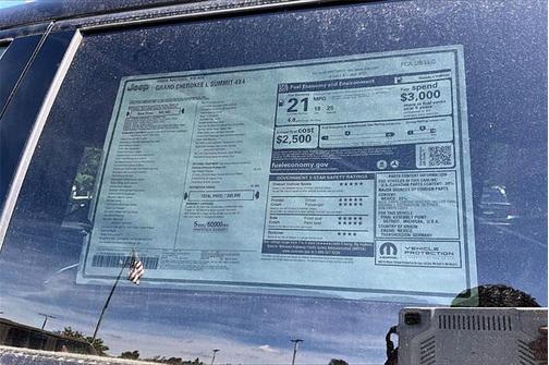 2025 Jeep Grand Cherokee L Summit