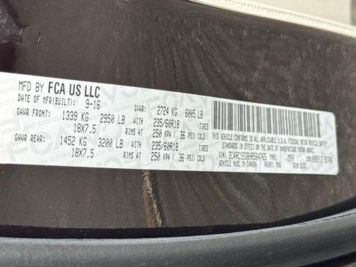 2017 Chrysler Pacifica Touring-L