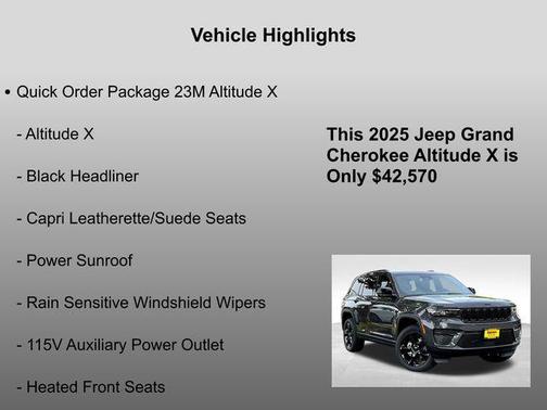 2025 Jeep Grand Cherokee Altitude
