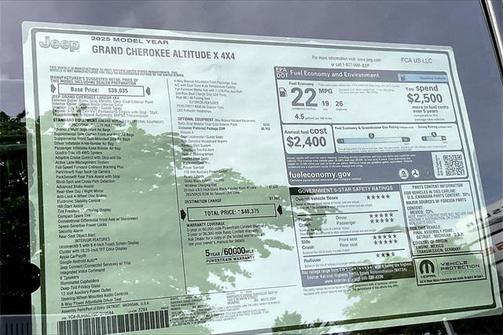 2025 Jeep Grand Cherokee Altitude