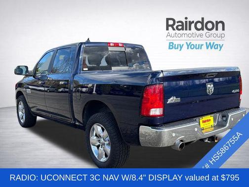 True Blue Pearlcoat 2017 RAM 1500 Big Horn