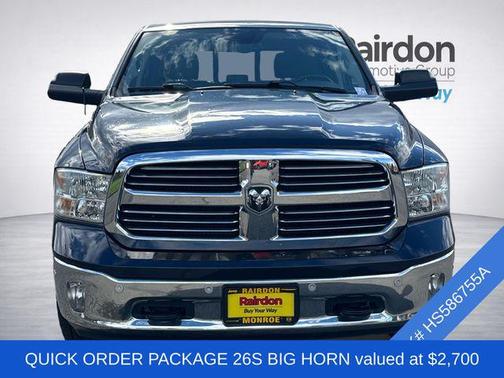 True Blue Pearlcoat 2017 RAM 1500 Big Horn