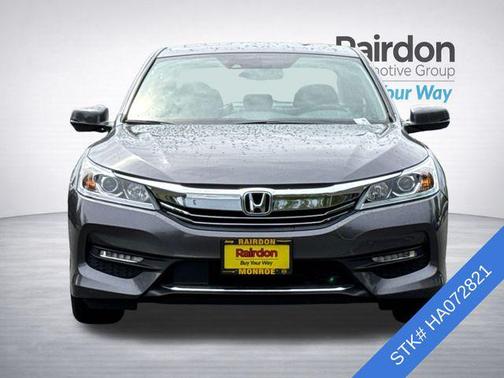 Modern Steel Metallic 2017 Honda Accord EX-L w/Navigation & Honda Sensing